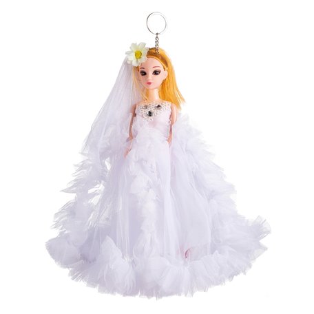 barbie doll keyring